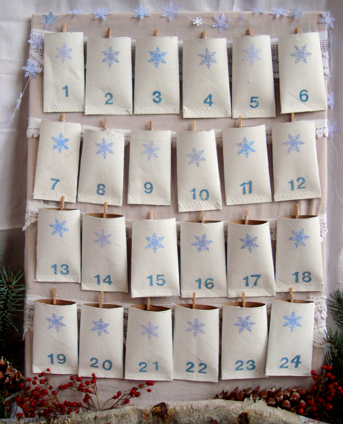 Can advent calendars be recycled along with ordinary cardboard?
